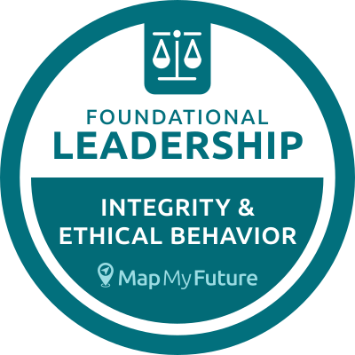Integrity & Ethical Behavior Badge